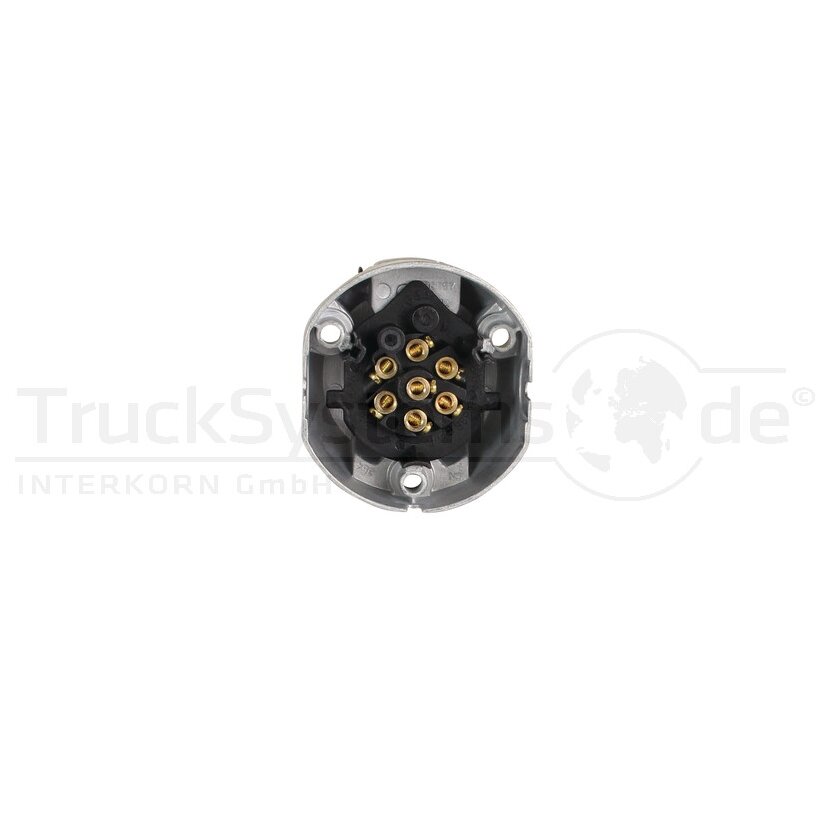 ERICH JAEGER Steckdose 12 Volt 7 polig Metall  - 101285 - 4023085201182