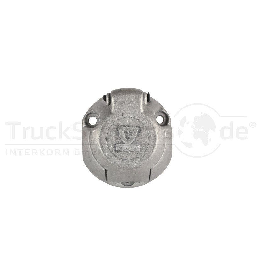 ERICH JAEGER Steckdose 12 Volt 7 polig Metall  - 101285 - 4023085201182