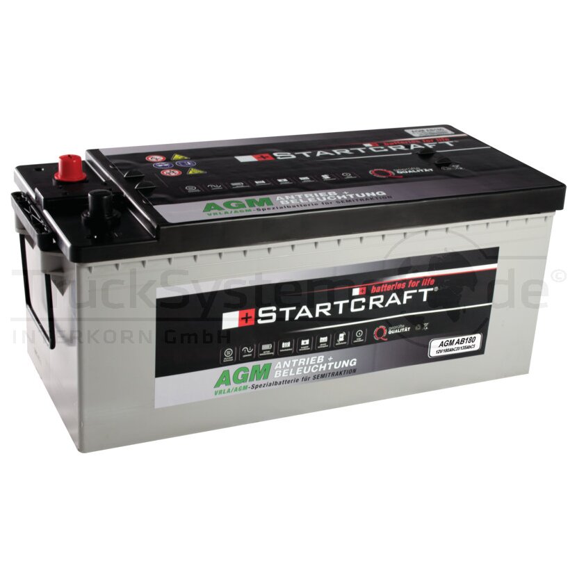 Antriebsbatterie AGM 180/135 AH  - AGMAB 180 - 4260199023440 - AGMAB180