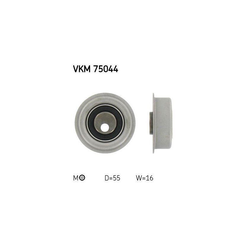 SKF Spannrolle, Zahnriemen VKM 75044 - VKM75044 für MD 115976