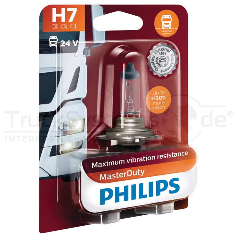 PHILIPS Halogenlampe H7 24V 70W 13972MDB1