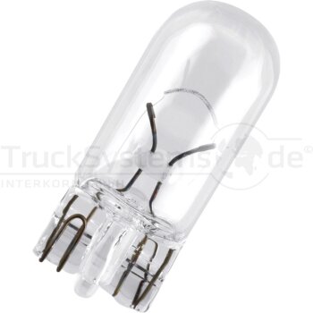 PHILIPS Glassockellampe 24V 5W 13961B2