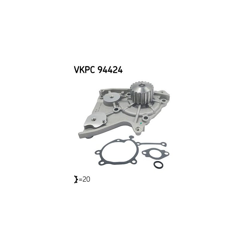 SKF Wasserpumpe, Motorkühlung VKPC 94424 - VKPC94424 für 8AH2-15-010