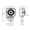 Aspöck FABRILcarWorkingLampLED 42-100,1000F,Schalter,1,5m,openend,R23 - 42-1009-007 - 421009007 - 42-1009-001 - 421009001