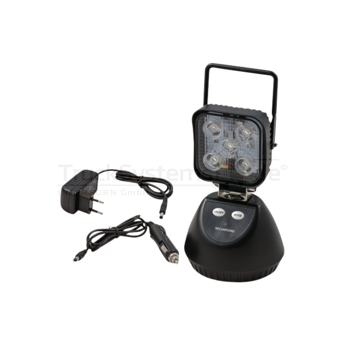 Aspöck FABRILcar Battery Working Lamp LED 42-100,1000F,Akku,Ladekabel - 42-1000-257 - 421000257 - 42-1000-251 - 421000251