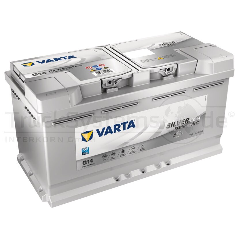 VARTA Starterbatterie VARTA 12V 95Ah 850A  - 23329923 - 4016987144527