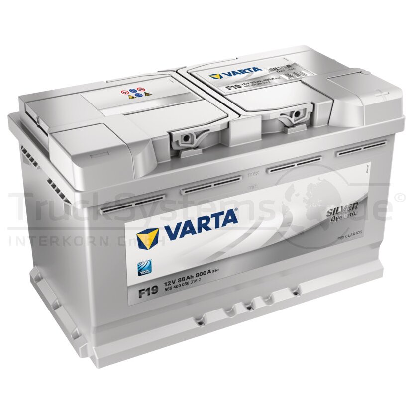 VARTA Starterbatterie VARTA 12V 85Ah 800A - 23329121 - 5854000803162
