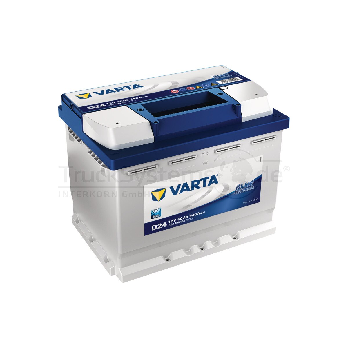 VARTA Batterie BLUE Dynamic D24 5604080543132 - 23323363 - 4016987119,  78,99 €