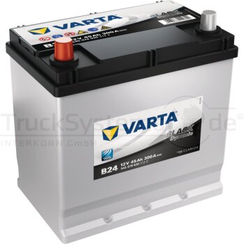 VARTA Batterie BLACK Dynamic B24 5450790303122  -...