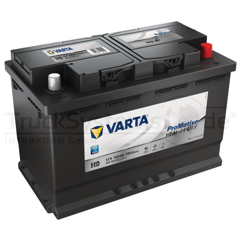 VARTA Starterbatterie  12V 100Ah 600123072A742 BLACK 720A