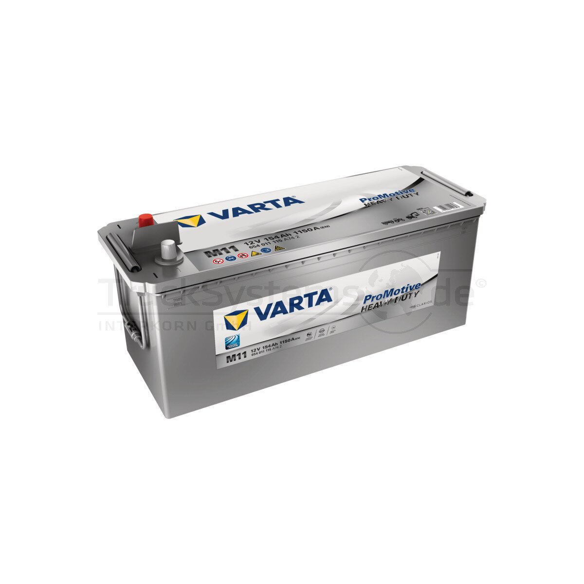 VARTA Starterbatterie VARTA 12V 154Ah 1150A - 23330368 - 4016987144893