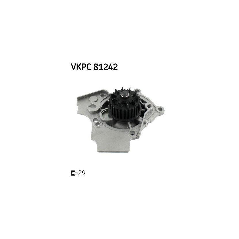 SKF Wasserpumpe, Motorkühlung VKPC 81242 - VKPC81242 für 06H 121 008 F