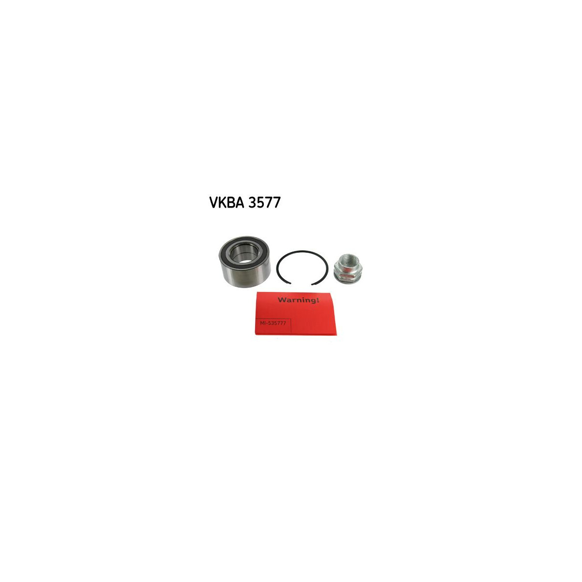 SKF Radlagersatz VKBA 3577 - VKBA3577 für 46531160