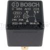 BOSCH Relais, Arbeitsstrom 0 986 AH0 204 - 0986AH0204 für 1523982