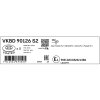 SKF Bremsscheibe VKBD 90126 S2 - VKBD90126S2 für 357 615 601A