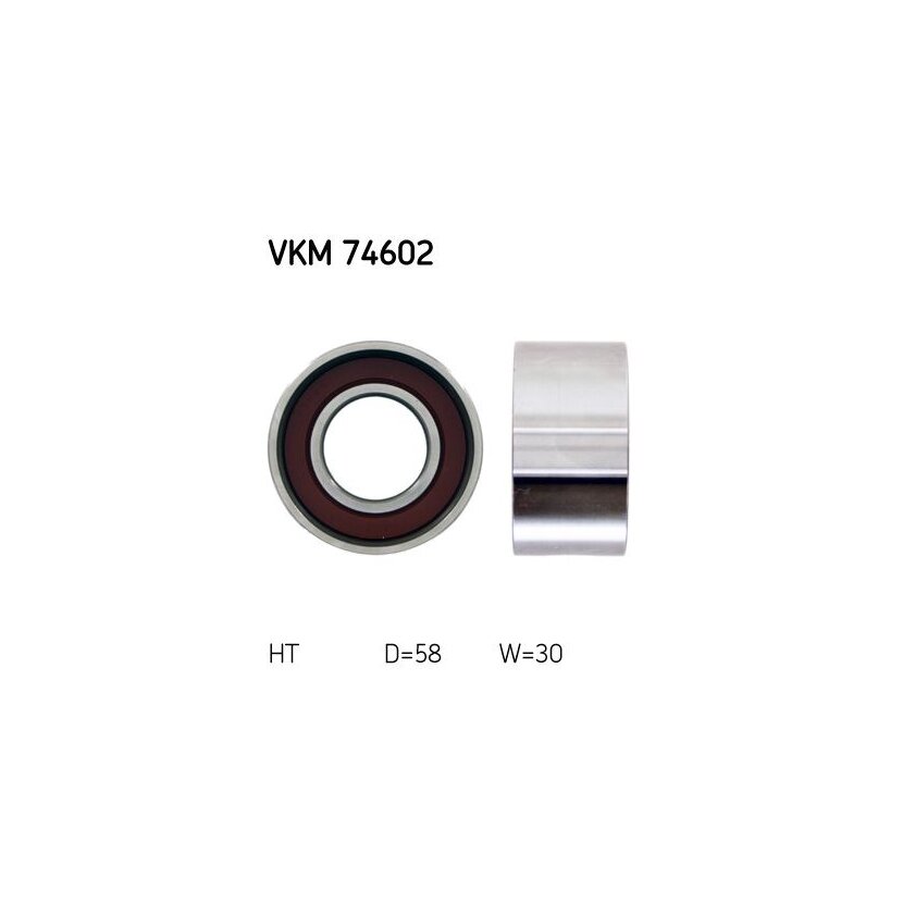 SKF Spannrolle, Zahnriemen VKM 74602 - VKM74602 für RF2A-12-700