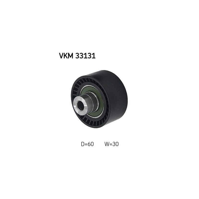 SKF Umlenk-/Führungsrolle, Keilrippenriemen VKM 33131 - VKM33131 für 16 114 228 80