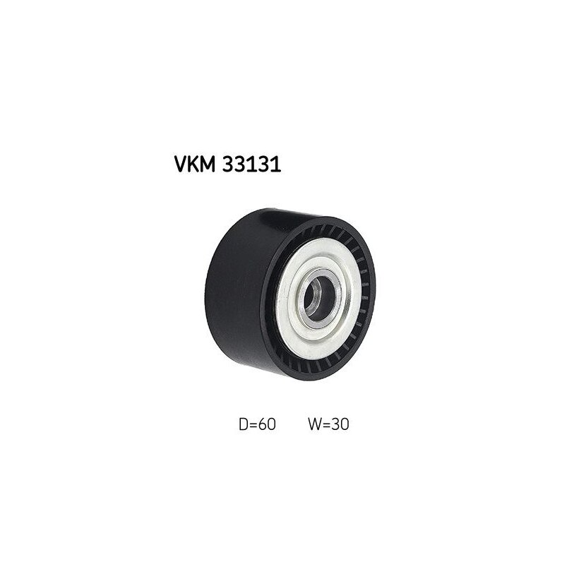 SKF Umlenk-/Führungsrolle, Keilrippenriemen VKM 33131 - VKM33131 für 16 114 228 80